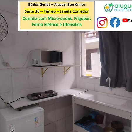 Appartamento Búzios - Geribá - Aluguel Econômico Esterno foto