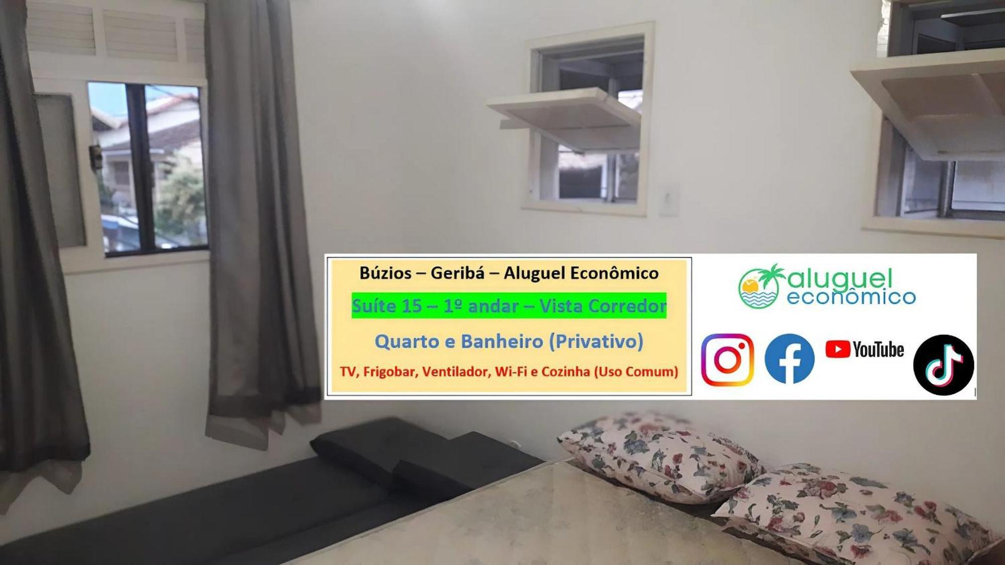 Appartamento Búzios - Geribá - Aluguel Econômico Esterno foto