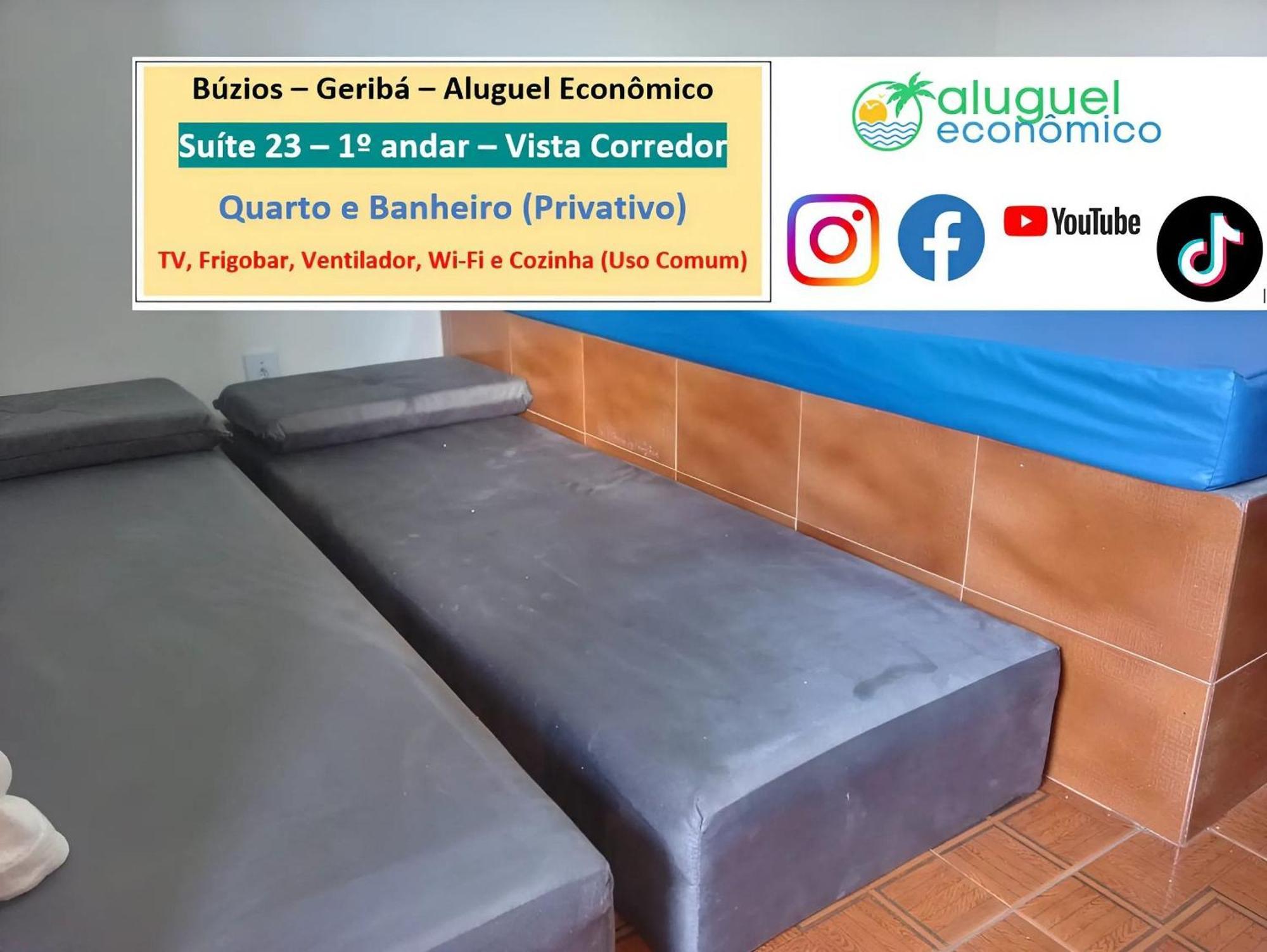 Appartamento Búzios - Geribá - Aluguel Econômico Esterno foto