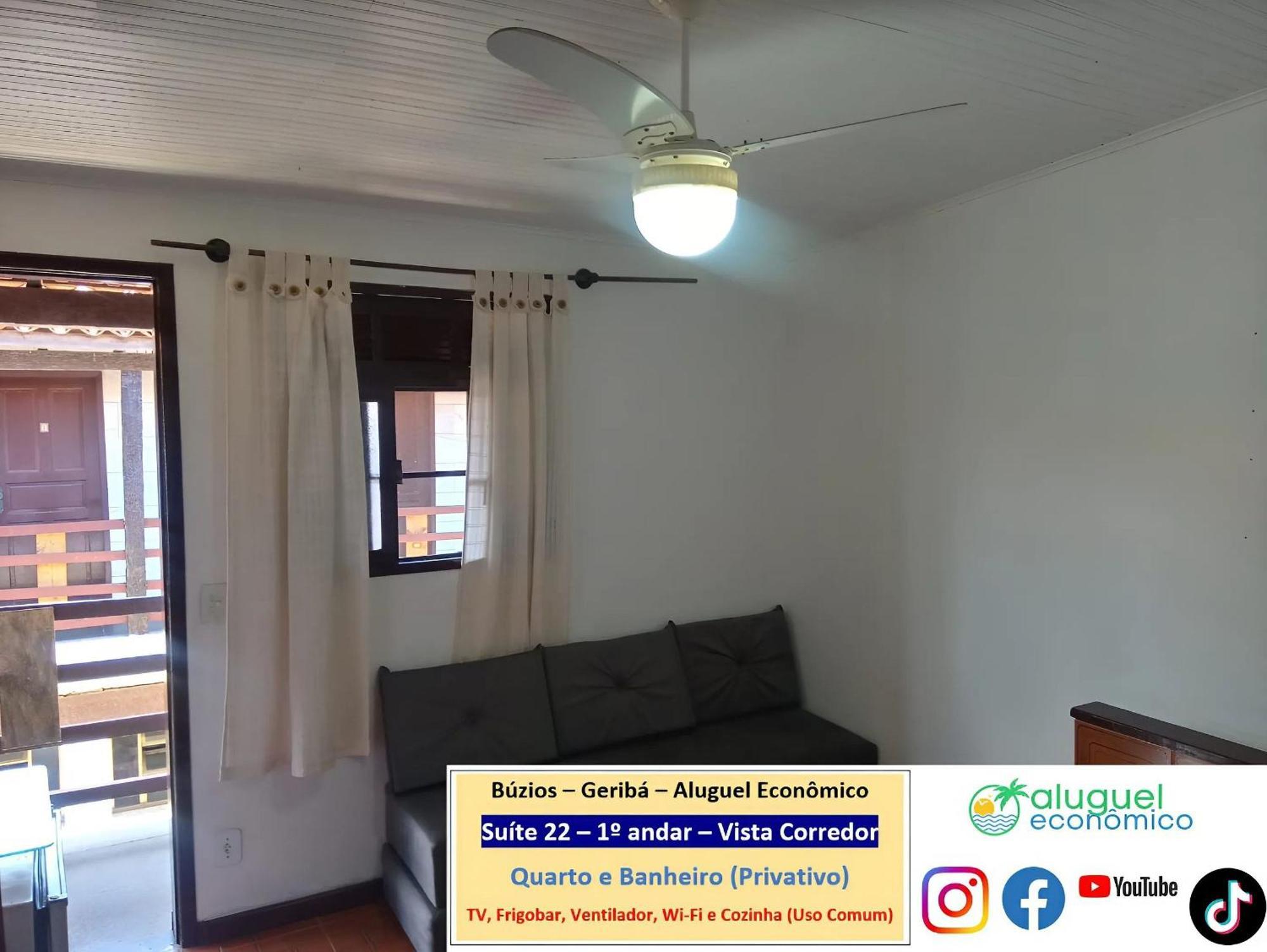 Appartamento Búzios - Geribá - Aluguel Econômico Esterno foto
