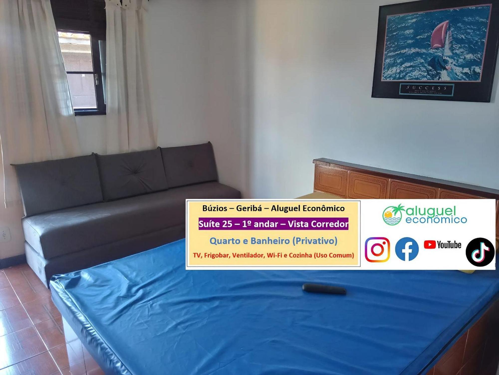 Appartamento Búzios - Geribá - Aluguel Econômico Esterno foto