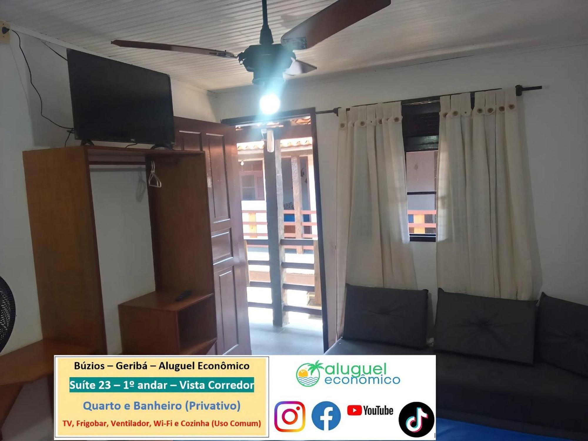 Appartamento Búzios - Geribá - Aluguel Econômico Esterno foto