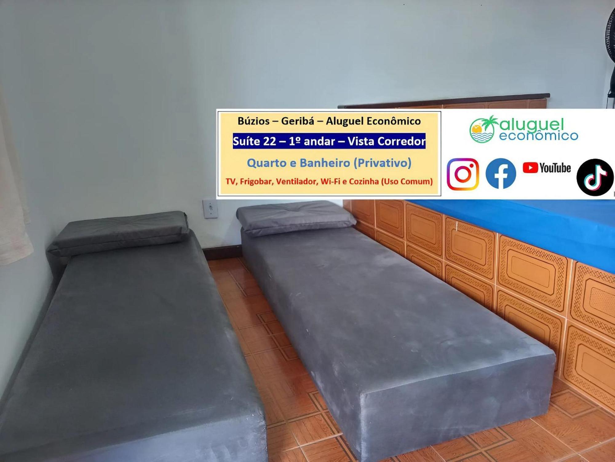 Appartamento Búzios - Geribá - Aluguel Econômico Esterno foto