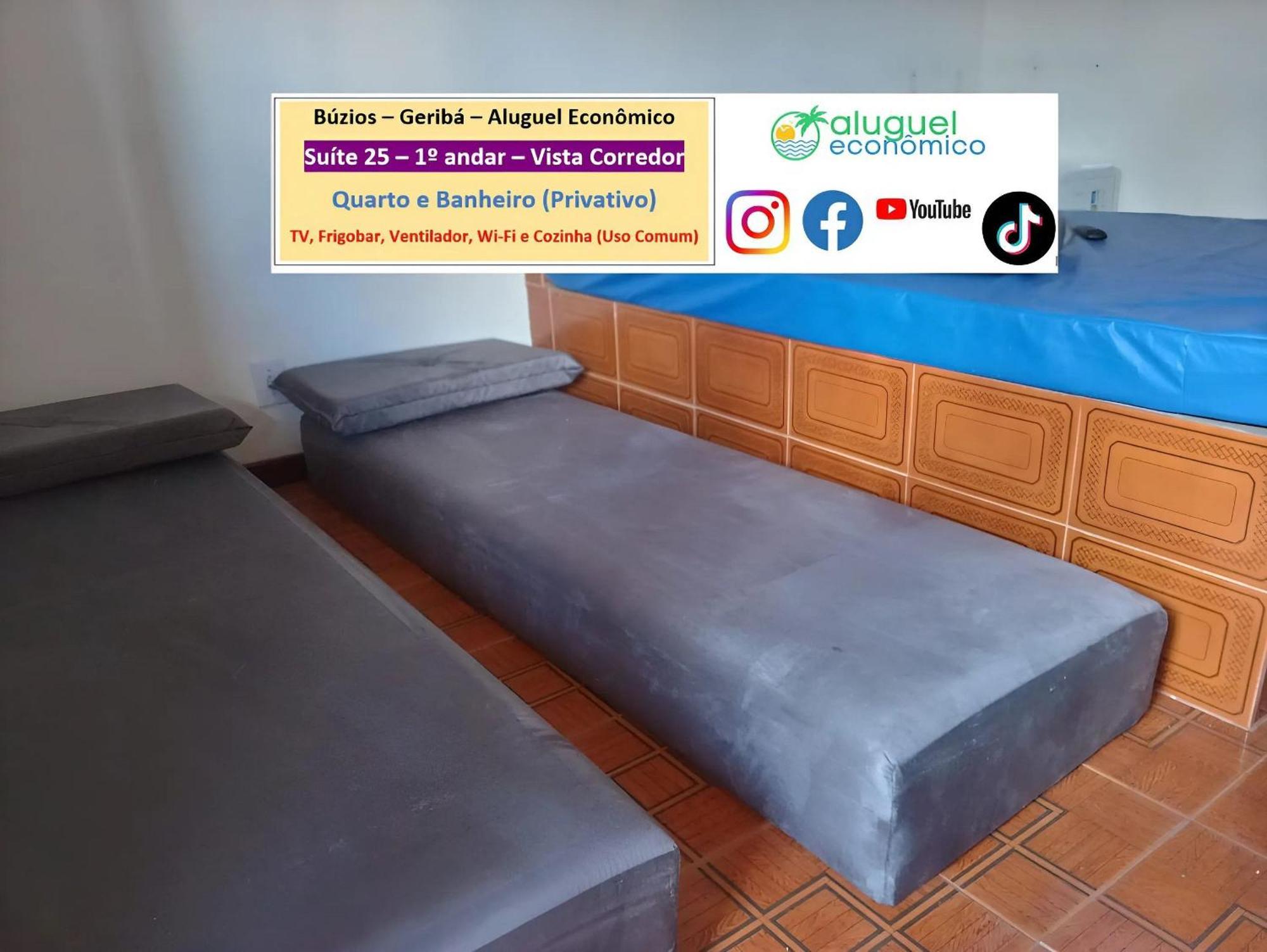 Appartamento Búzios - Geribá - Aluguel Econômico Esterno foto
