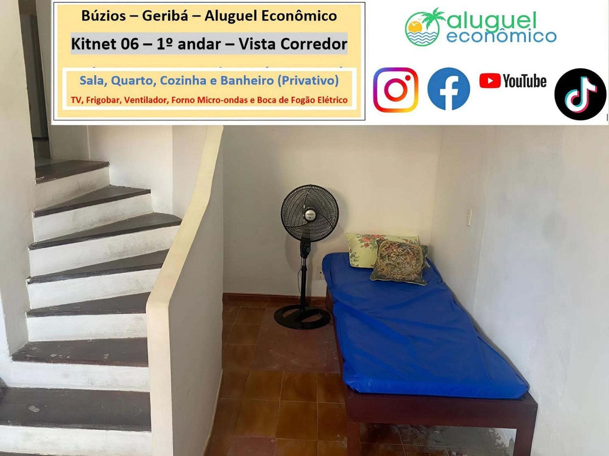 Appartamento Búzios - Geribá - Aluguel Econômico Esterno foto