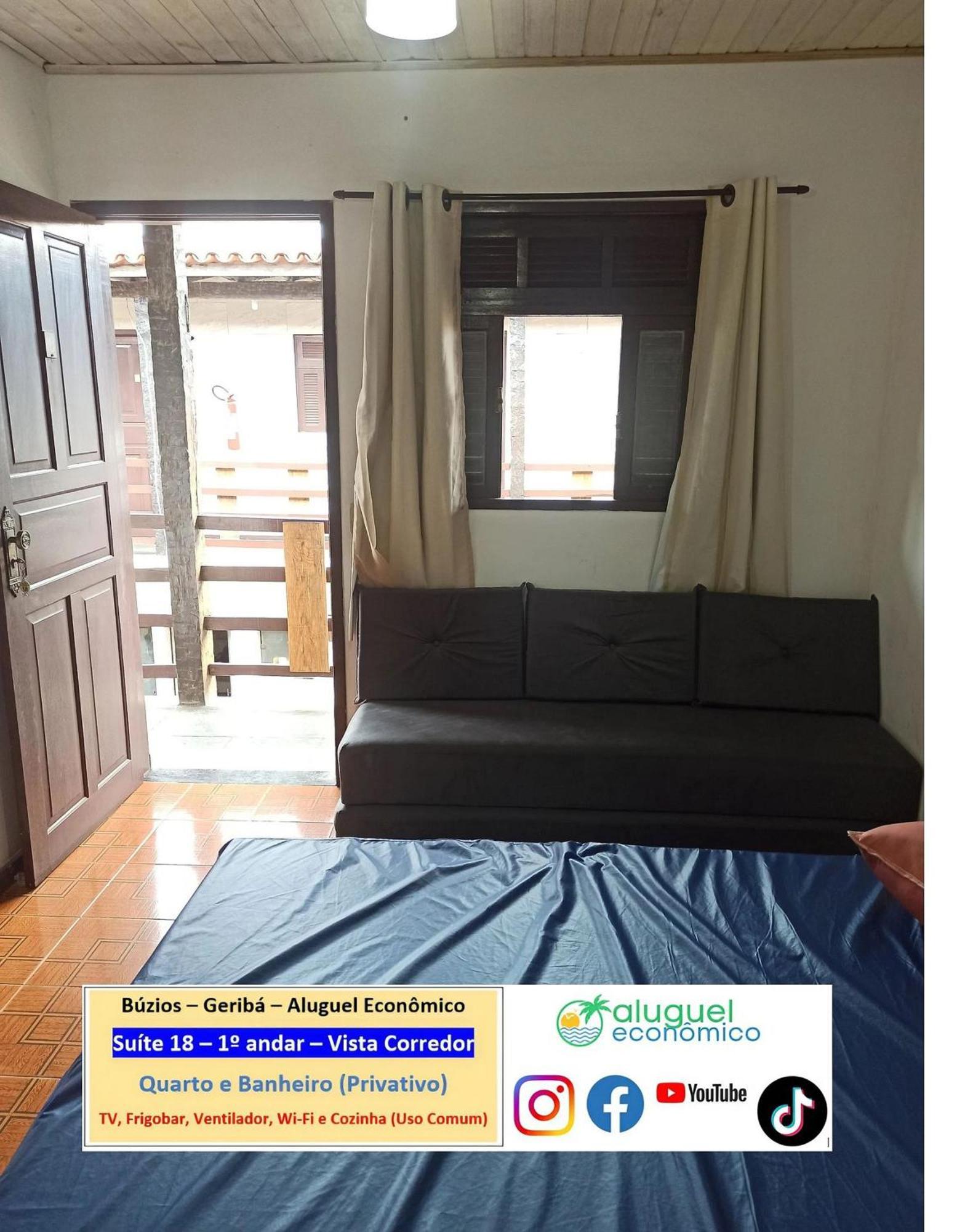 Appartamento Búzios - Geribá - Aluguel Econômico Esterno foto