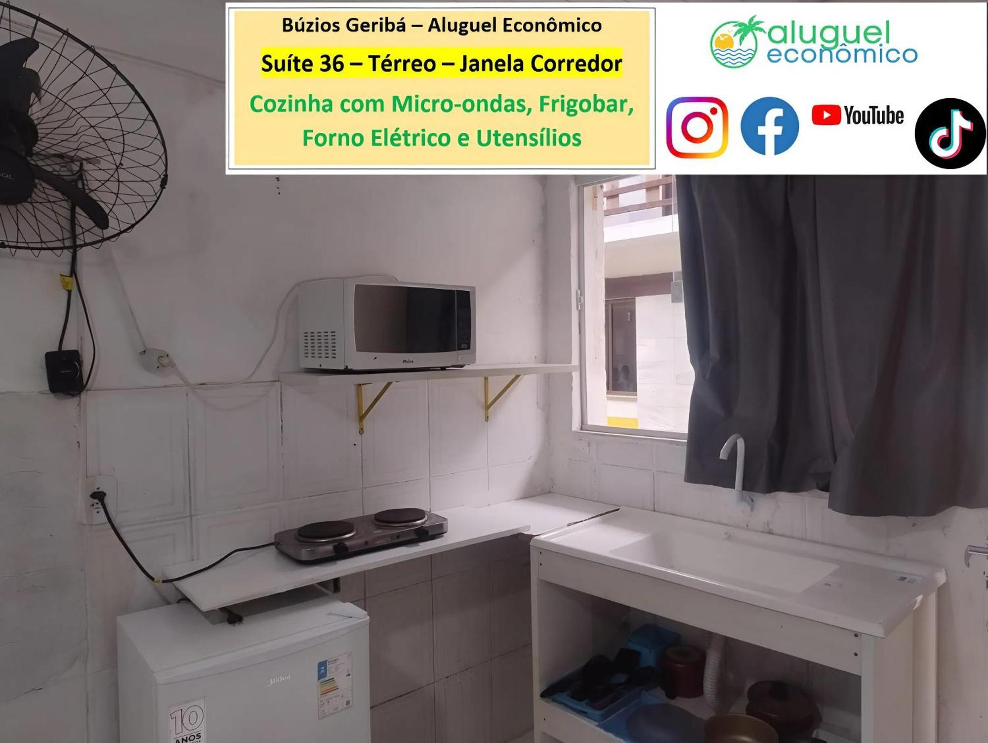 Appartamento Búzios - Geribá - Aluguel Econômico Esterno foto