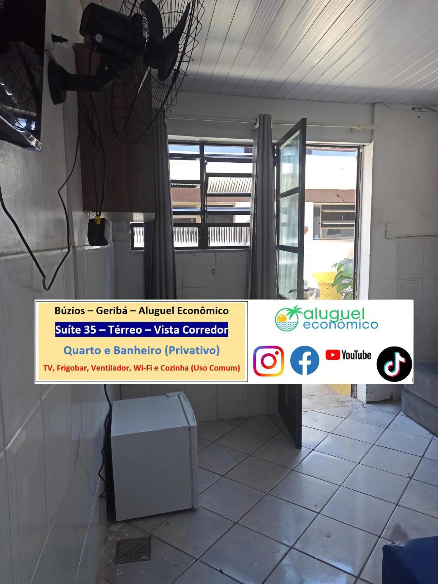 Appartamento Búzios - Geribá - Aluguel Econômico Esterno foto