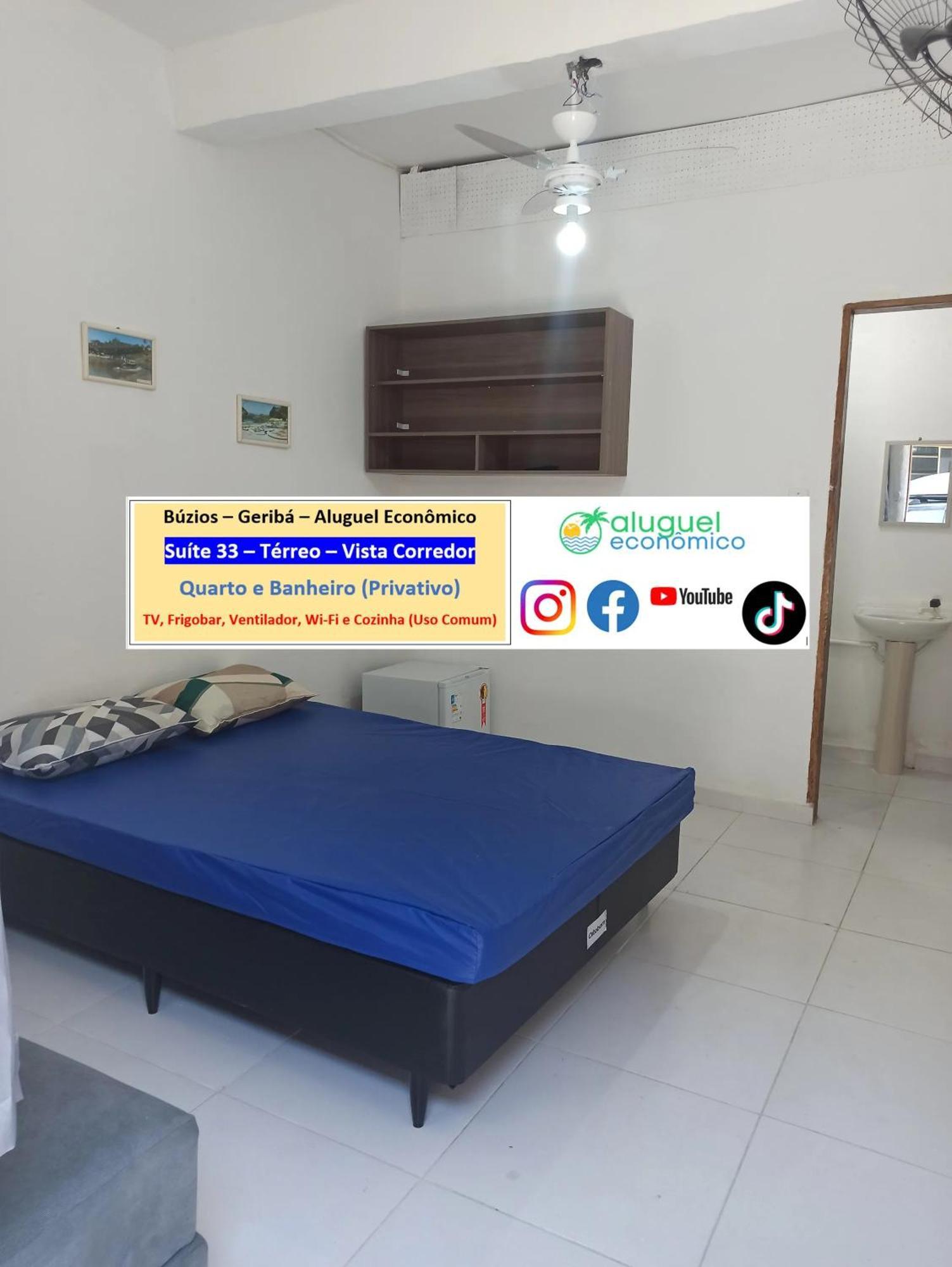 Appartamento Búzios - Geribá - Aluguel Econômico Esterno foto