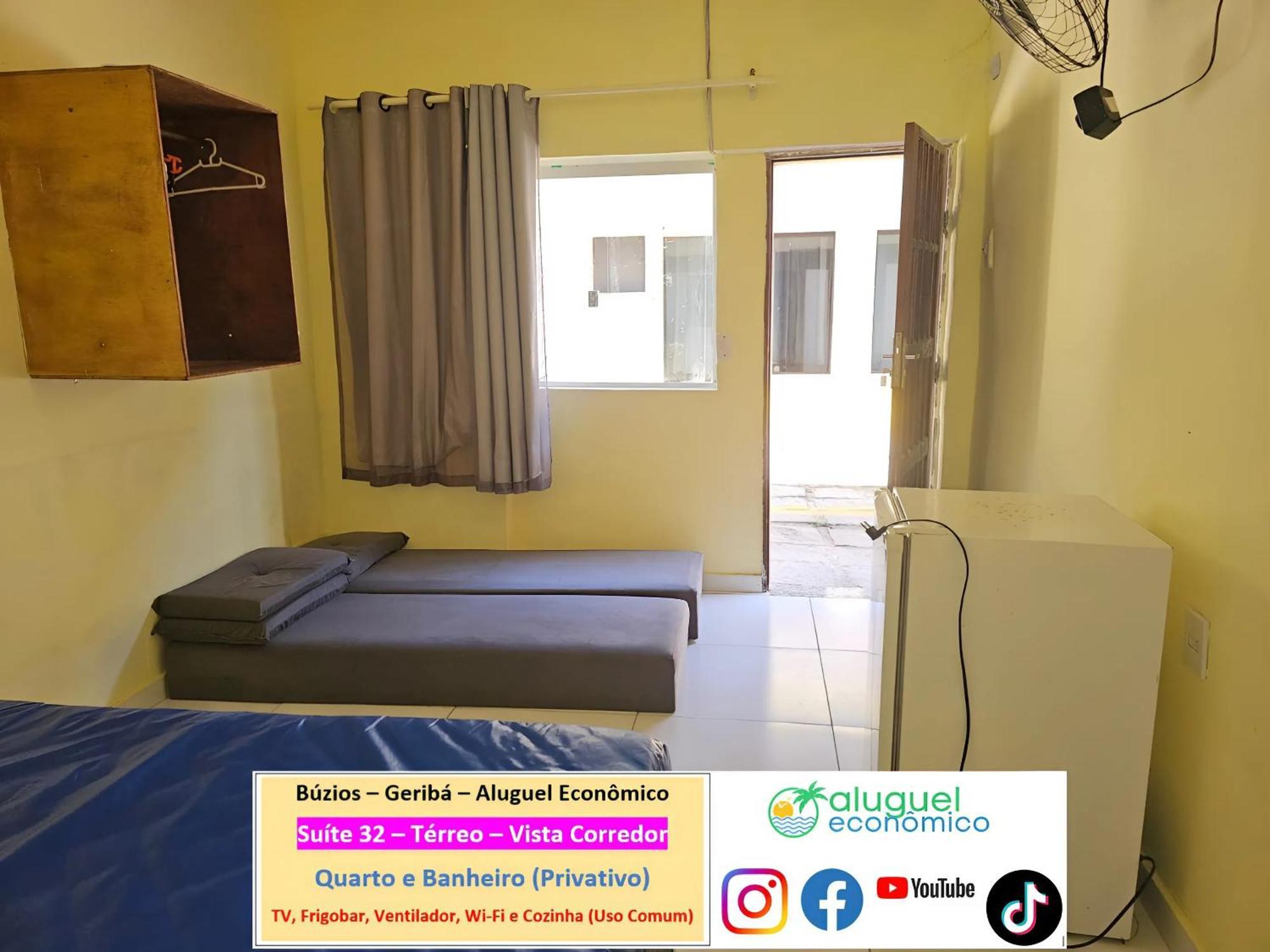 Appartamento Búzios - Geribá - Aluguel Econômico Esterno foto