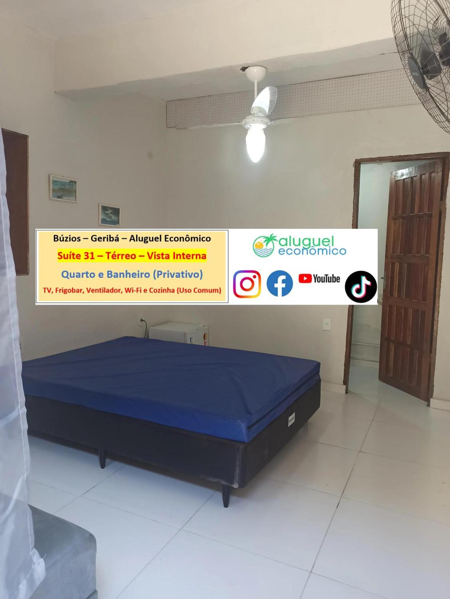 Appartamento Búzios - Geribá - Aluguel Econômico Esterno foto