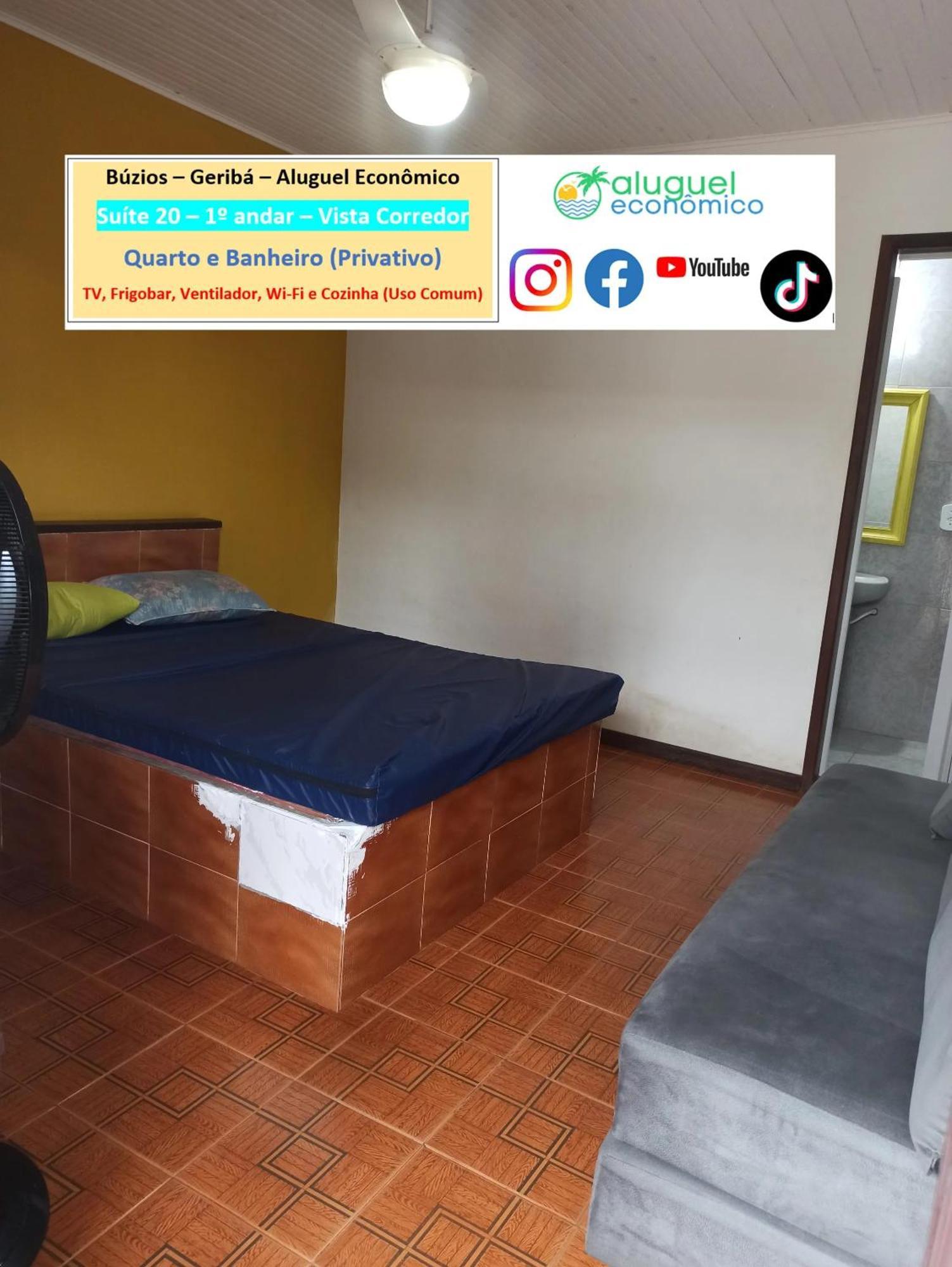 Appartamento Búzios - Geribá - Aluguel Econômico Esterno foto
