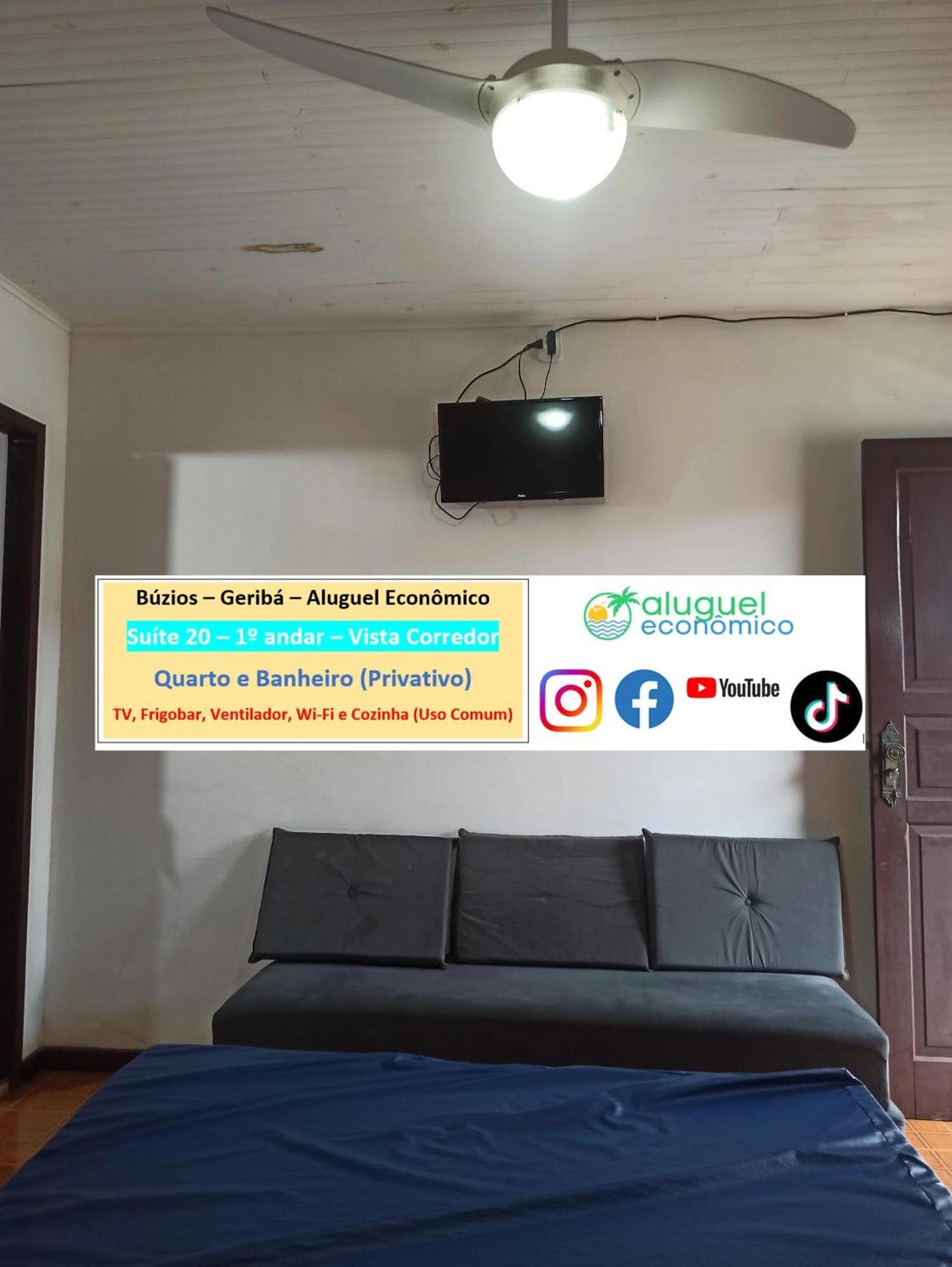 Appartamento Búzios - Geribá - Aluguel Econômico Esterno foto